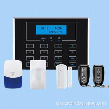 Wireless GSM Alarm System, Supports Up to 4 Remote Controller and 116 Wireless Sensors